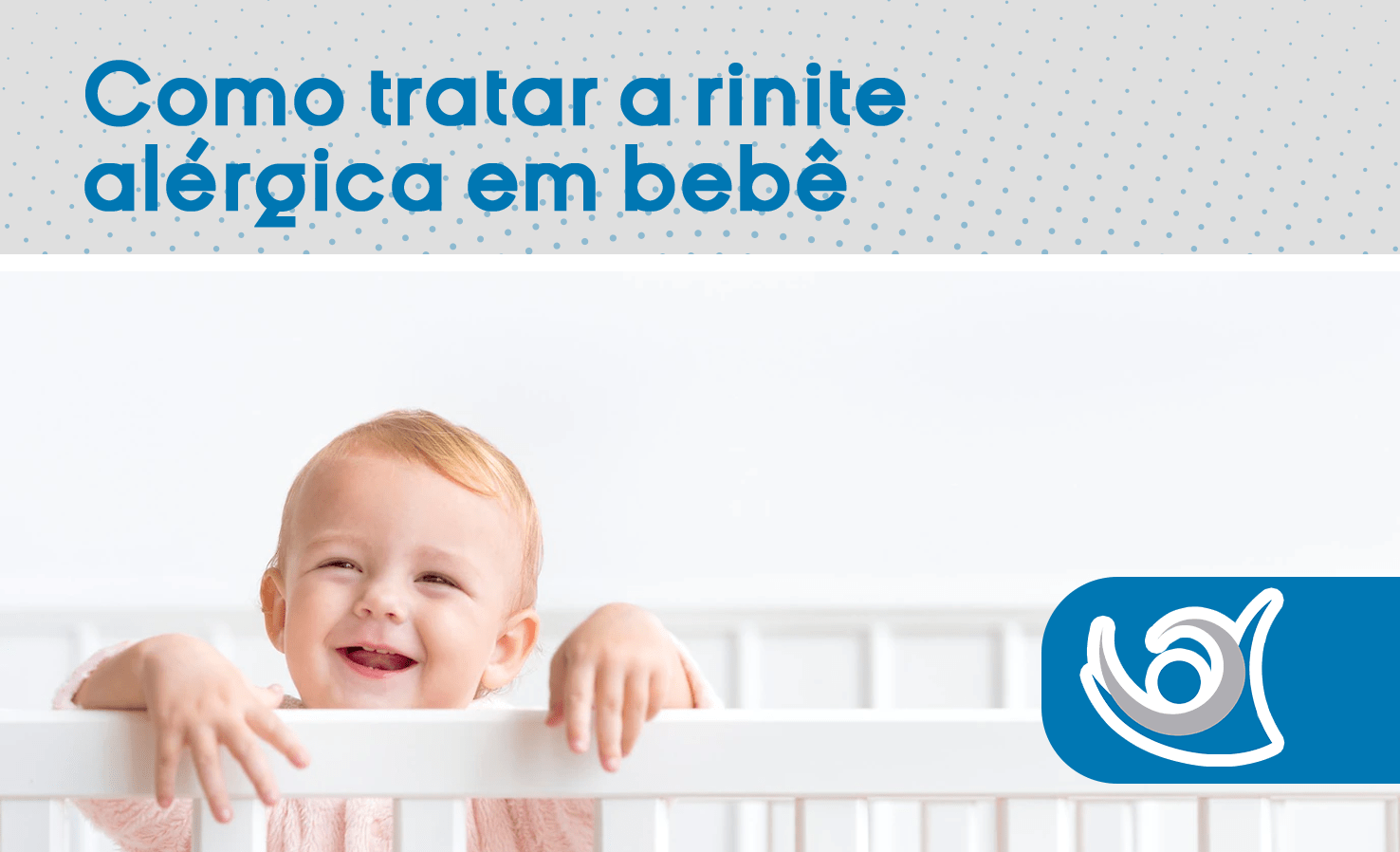 Como tratar a rinite alérgica em bebê Alergoclínica