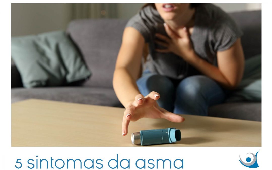 Os 5 sintomas da asma