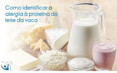 Como identificar a alergia à proteína do leite da vaca (APLV)