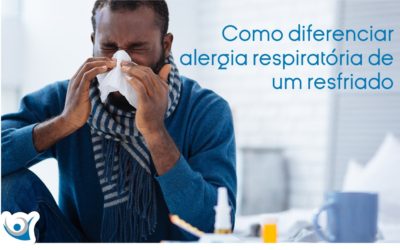 Como diferenciar alergia respiratória de um resfriado