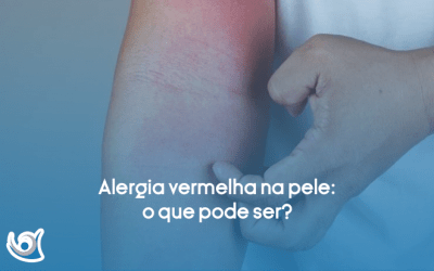 Alergia vermelha na pele: o que pode ser?